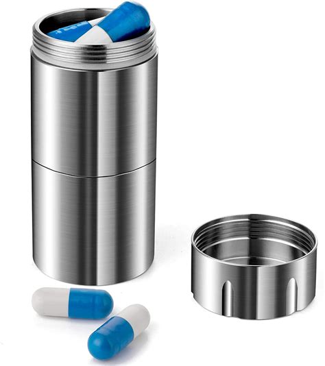 metal pill boxes for sale|metal pill boxes for men.